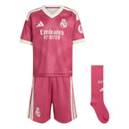 T-shirt e Pantaloncini Bambino Real Madrid Third 26/27 - Con Calzettoni