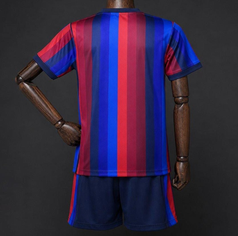 T-shirt e Pantaloncini Bambino FC Barcelona Home 2026/27