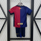 T-shirt e Pantaloncini per Bambino FC Barcelona Home 24/25