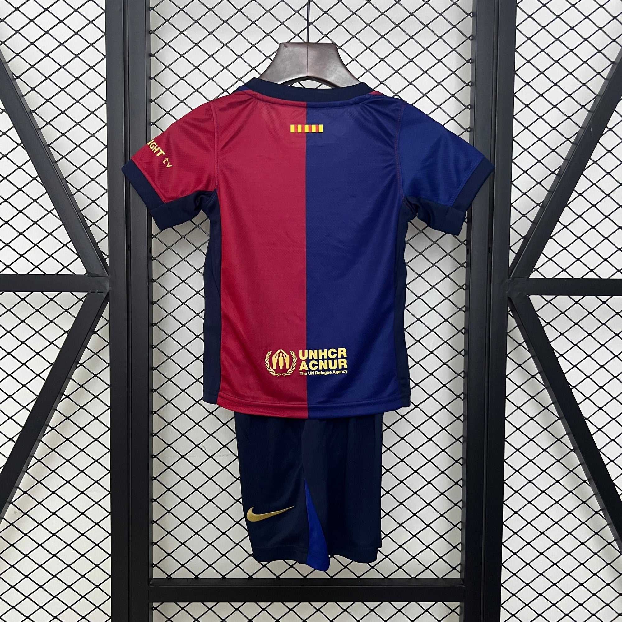 T-shirt e Pantaloncini per Bambino FC Barcelona Home 24/25