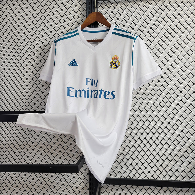 Maglia Retro Real Madrid Away 2017 - Con Patch UCL