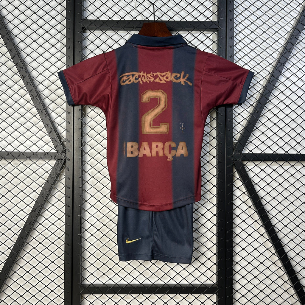 T-shirt e Pantaloncini per Bambino FC Barcelona x Travis Scott 25/26