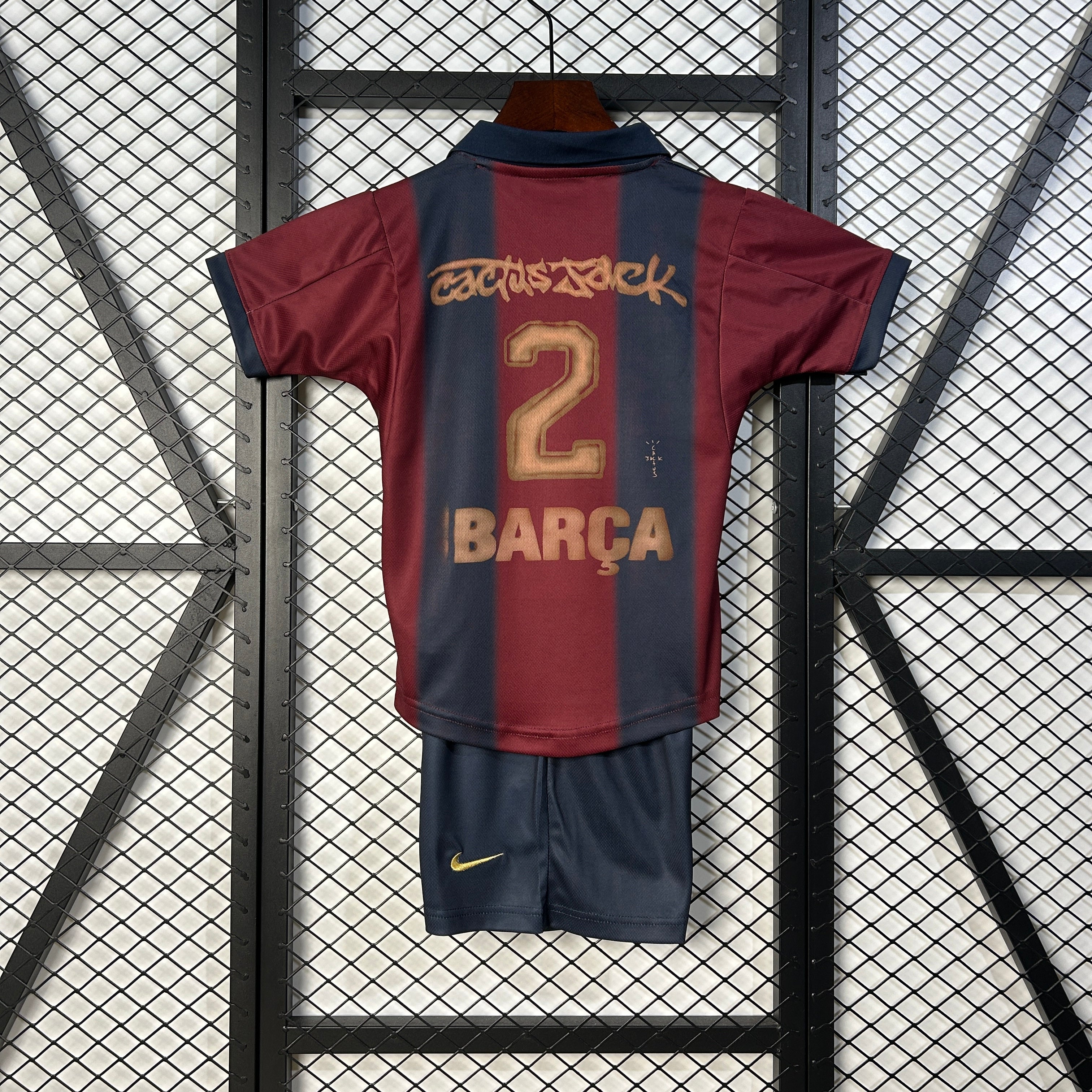 T-shirt e Pantaloncini per Bambino FC Barcelona x Travis Scott 25/26