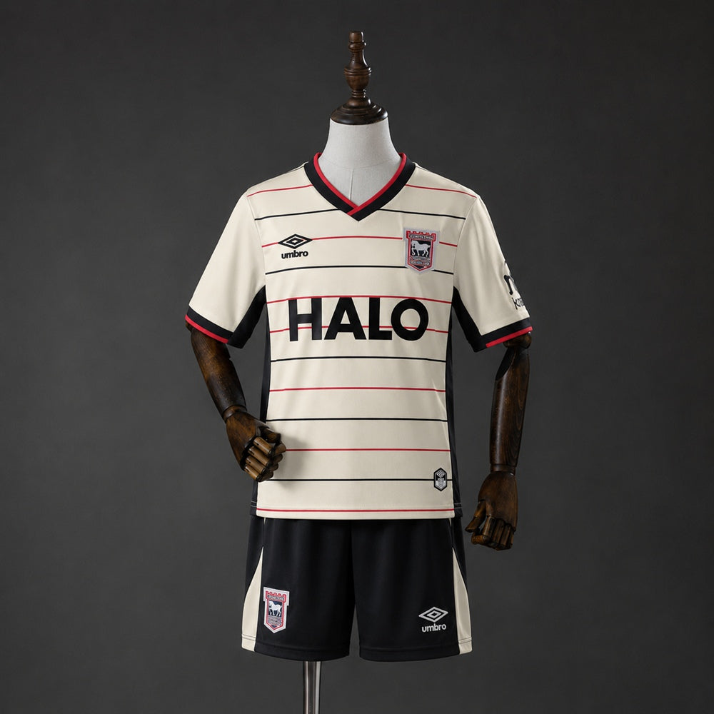 T-shirt e Pantaloncini Bambino Ipswich Town Away 26/27