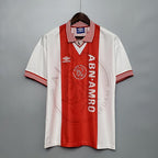 Camisa Ajax Retrô 1995/1996 Vermelha e Branca - Umbro - DA Sports Oficial