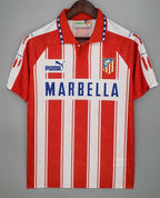 Camisa Atlético de Madrid Retrô 1994/1995 Branca e Vermelha - Puma - DA Sports Oficial