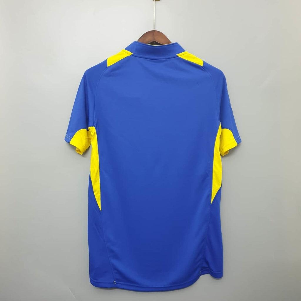 Camisa Boca Juniors Retrô 2005 Azul e Amarela - Nike - DA Sports Oficial