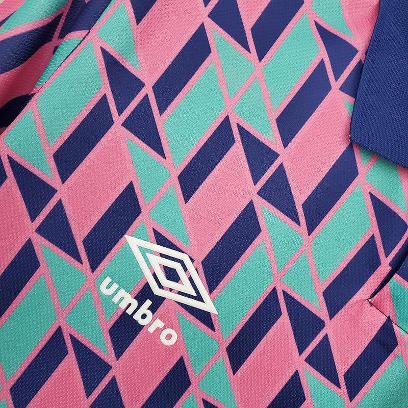 Camisa Escócia Retrô 1988/1989 Rosa - Umbro - DA Sports Oficial