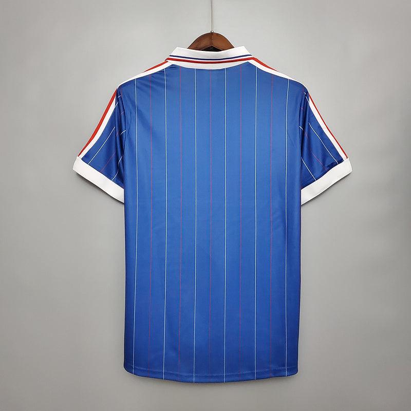 Camisa França Retrô 1982 Azul - Adidas - DA Sports Oficial