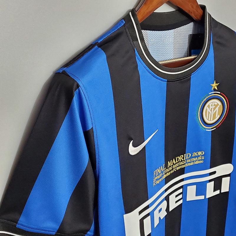 Camisa Inter de Milão Retrô 2010 Azul e Preta - Nike - DA Sports Oficial