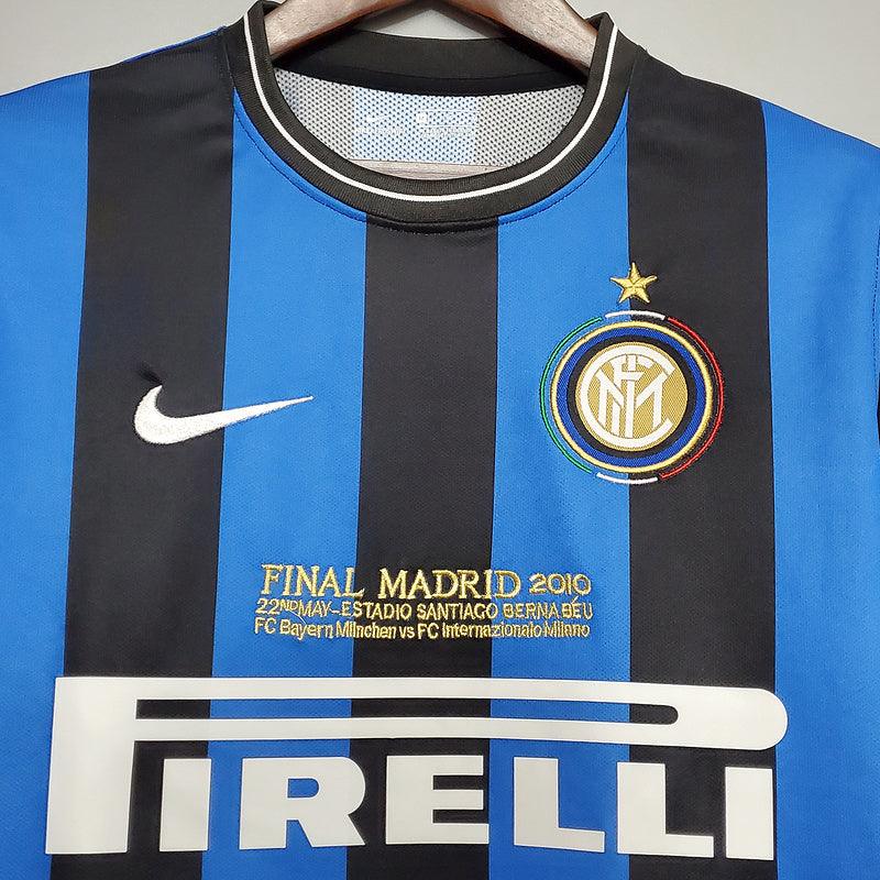 Camisa Inter de Milão Retrô 2010 Azul e Preta - Nike - DA Sports Oficial