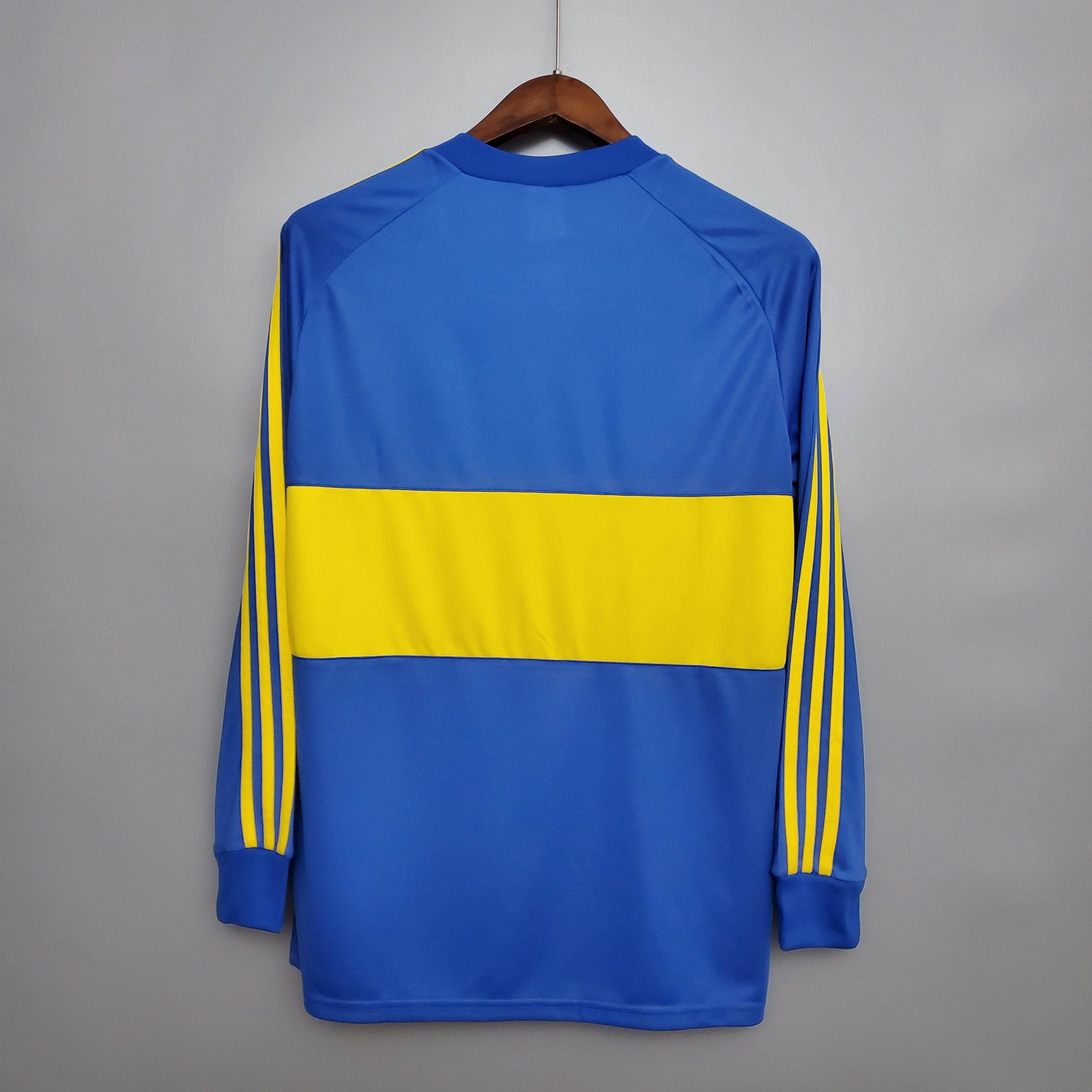 Camisa Manga Longa Boca Juniors 1981 Adidas - Azul - DA Sports Oficial