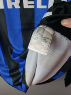 Camisa Manga Longa Inter de Milão I 1998 Nike - Azul - DA Sports Oficial