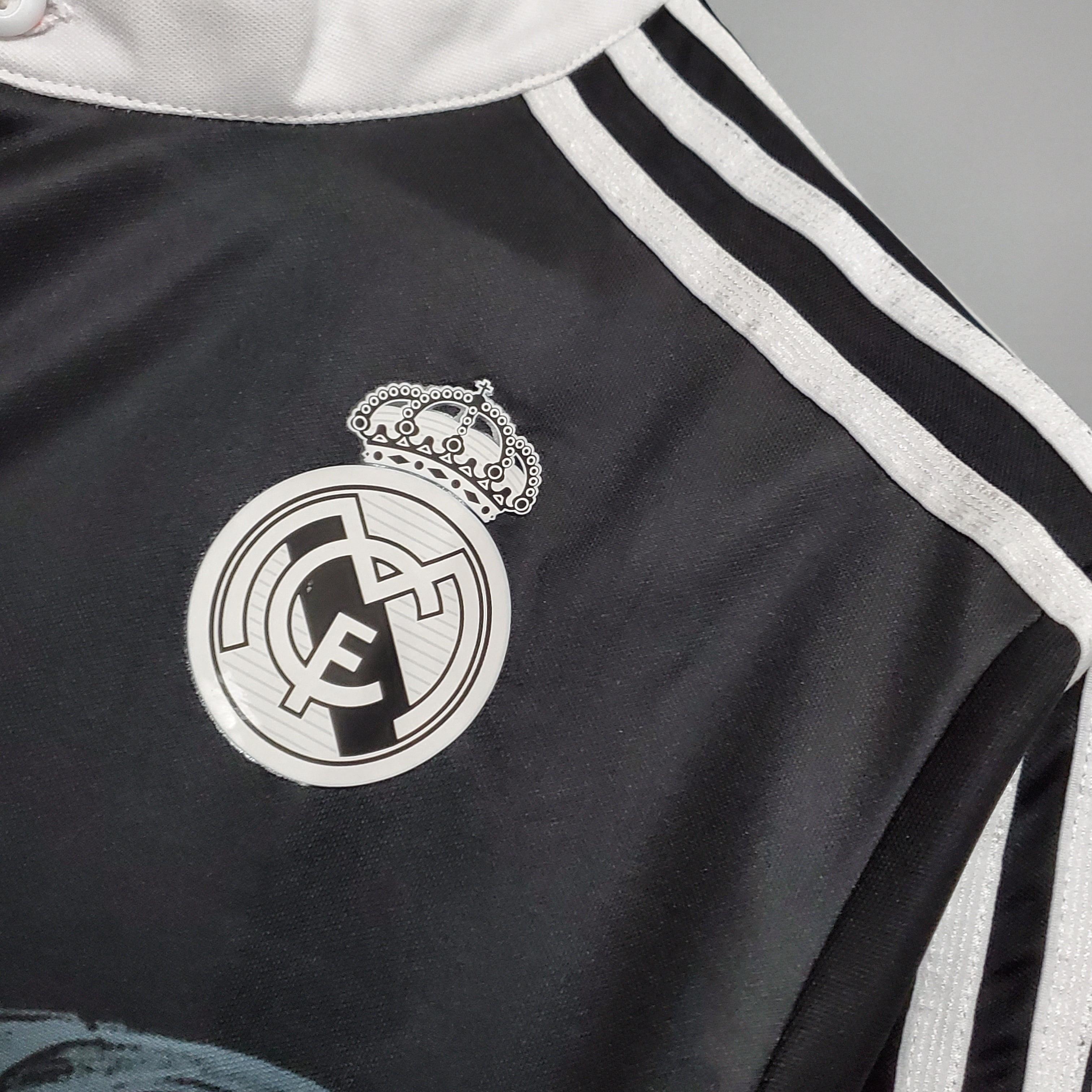 Camisa Manga Longa Real Madrid Third 14/15 Adidas - Preto - DA Sports Oficial