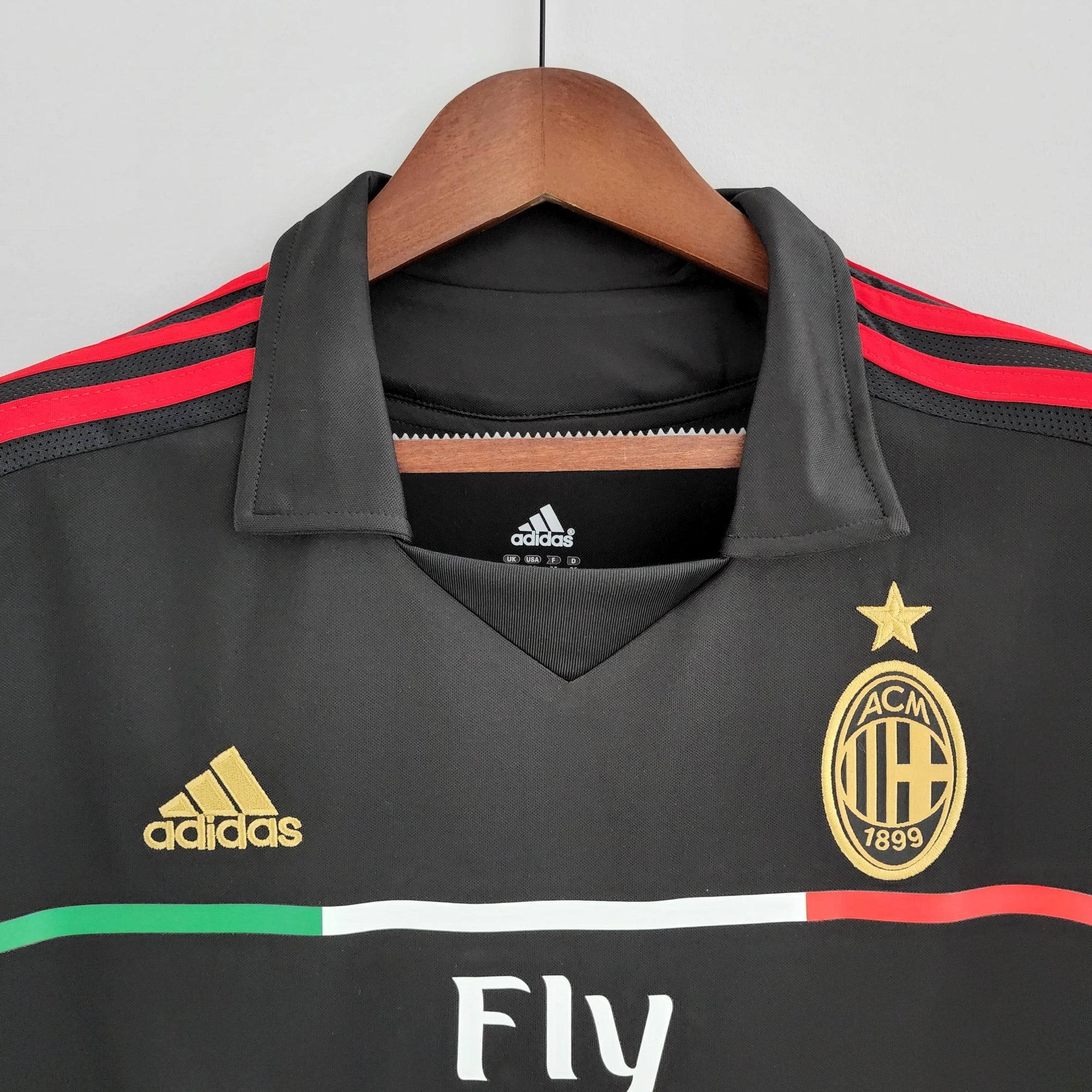 Camisa Milan Retrô III 11/12 Preta - Adidas - DA Sports Oficial