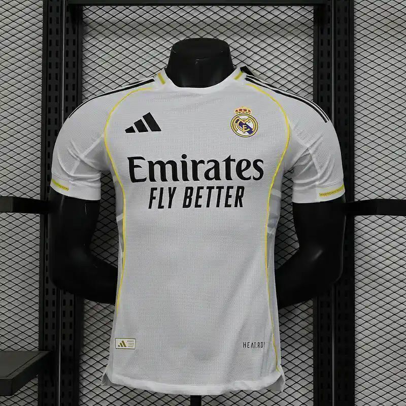 Maglia Real Madrid Home 25/26 - Versione Giocatore