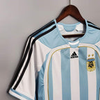 Camisa Seleção Argentina Retrô 2006 Azul e Branca- Adidas - DA Sports Oficial