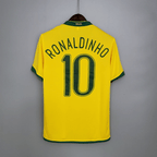 Camisa Seleção Brasileira Retrô 2006 Amarela - Nike - DA Sports Oficial