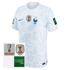 Camisa Seleção França II 2022 Nike [Patch Campeão do Mundo] - Branco - DA Sports Oficial
