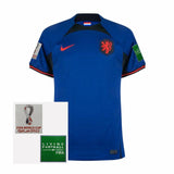 Maglia Paesi Bassi Away 2022 - Con Patch Coppa del Mondo