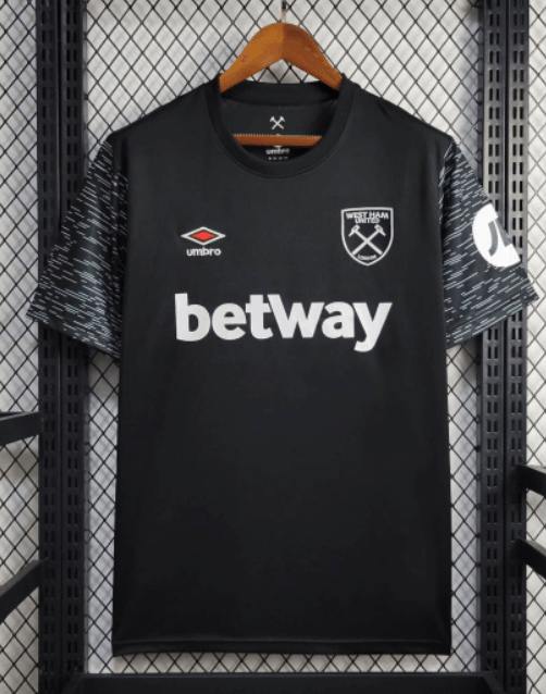 Camisa West Ham United 24/25 Away - Preto - DA Sports Oficial