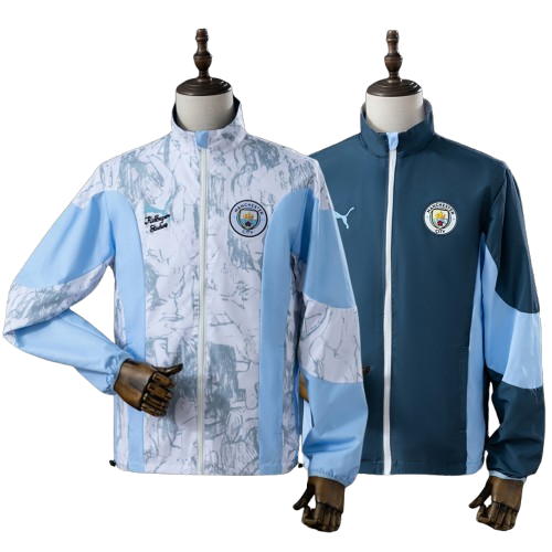 Giacca impermeabile reversibile Manchester City 2026