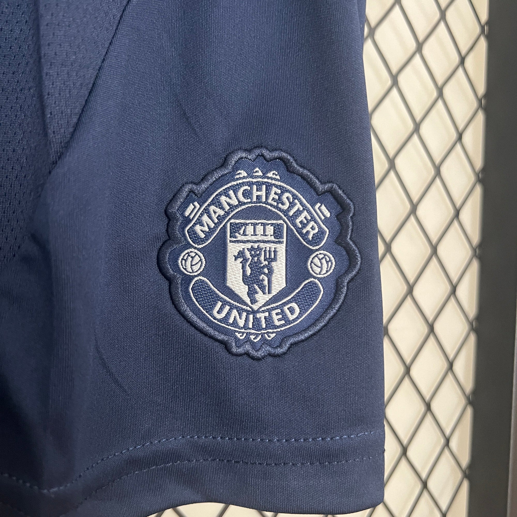 T-shirt e Pantaloncini per Bambino Manchester United Away 24/25