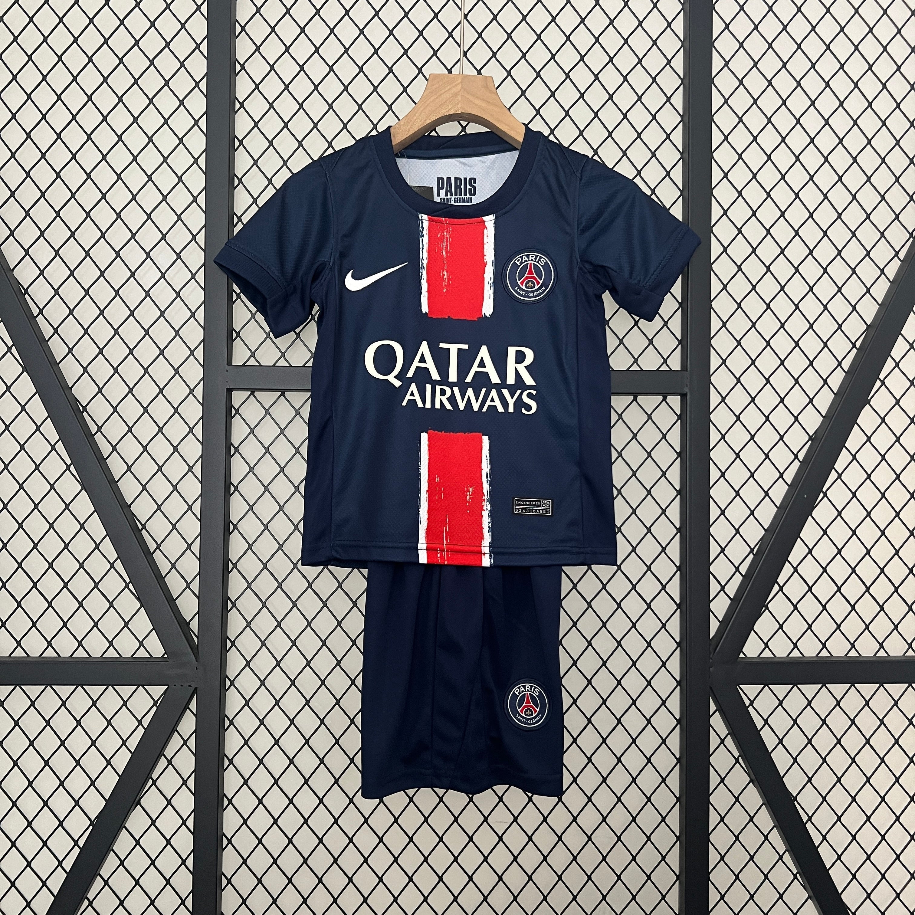 T-shirt e Pantaloncini per Bambino PSG Home 24/25