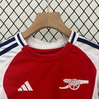 T-shirt e Pantaloncini per Bambino Arsenal Home 24/25