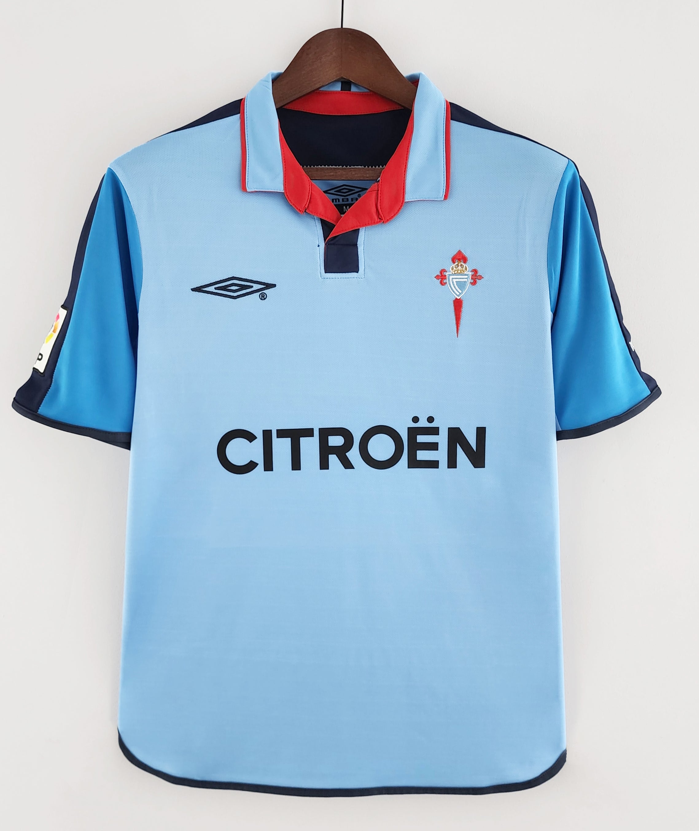 Maglia RC Celta Retro 2002/2004 -  Con Patch LFP