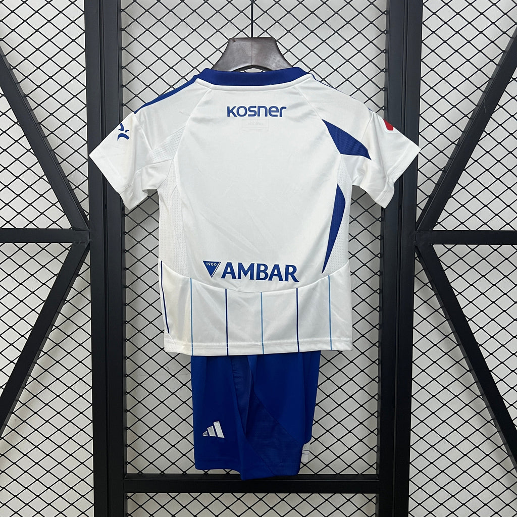 T-shirt e Pantaloncini per Bambino Real Zaragoza Home 24/25