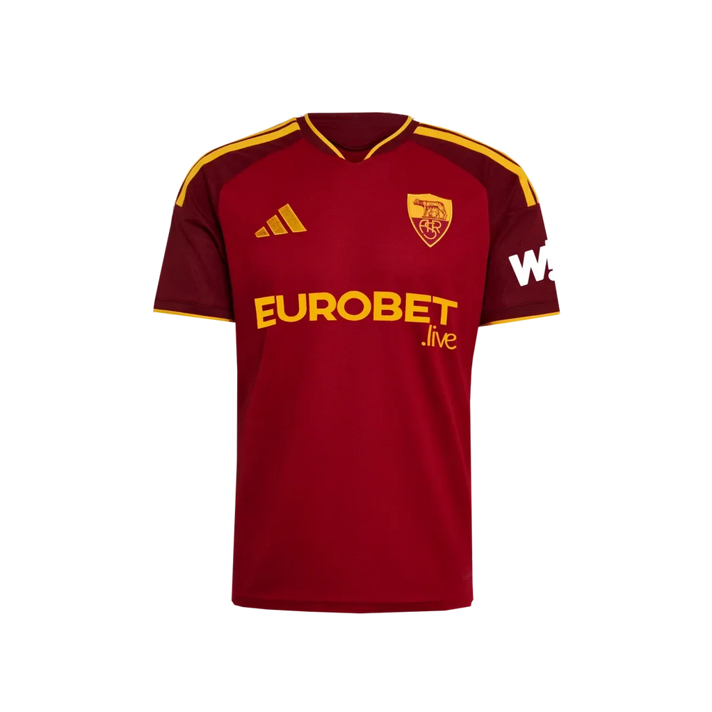 T-shirt e Pantaloncini Bambino AS Roma Home 26/27 - Con Calzettoni